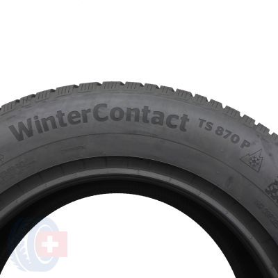 6.  245 65 17 2x CONTINENTAL 245/65 R17 111H XL WinterContact TS 870 P Winterreifen 2022 VOLL WIE NEU 
