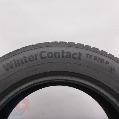 5. 235 60 17 2x CONTINENTAL 235/60 R17 106V XL WinterContact TS 870 P Winterreifen 2024 8,5mm WIE NEU 
