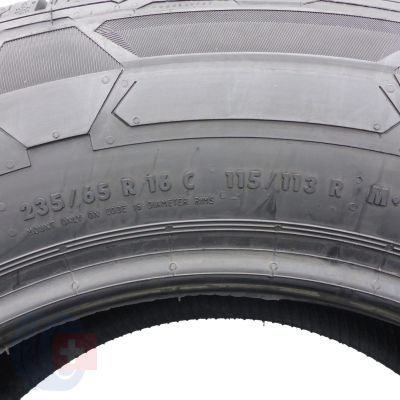 6. 235 65 16C 4x CONTINENTAL 235/65 R16C 115/113R VanContact Winter Winterreifen 2024 9,8-10mm