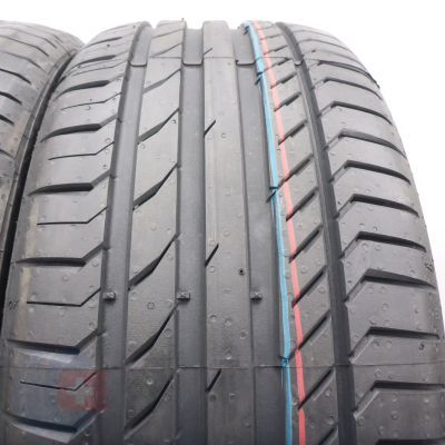 4. 225 45 18 4x CONTINENTAL 225/45 R18 95Y XL ContiSportContact 5 M0E RFT Sommerreifen 2022 Ungebraucht   