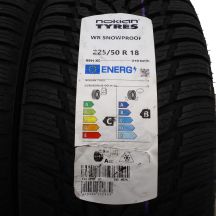 3. 4 x NOKIAN 225/50 R18 99H XL WR Snowproof Winterreifen 2022 WIE NEU VOLL