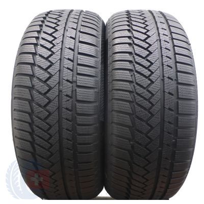 4. 4 x CONTINENTAL 215/50 R17 95V XL WinterContact TS850 P 2018 Winterreifen 6,8-8mm Wie Neu