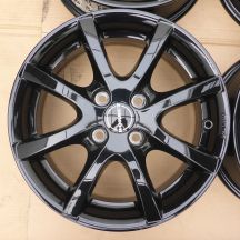 3. 4 x Alufelgen 15 Dacia Nissan Renault 4x100 5,5J Et45 Borbet WIE NEU Sandero Micra Laguna