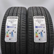 4. 225 60 17 4x CONTINENTAL 225/60 R17 99H UltraContact Sommerreifen 2022 Ungebraucht   