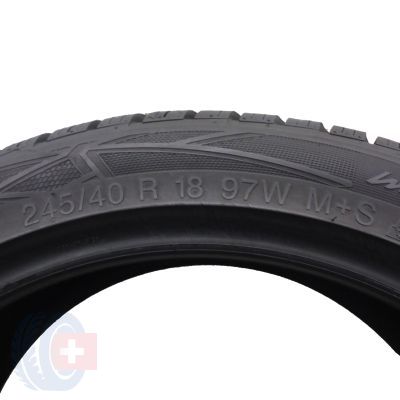 6. 245 40 18 4x VREDESTEIN 245/40 R18 97W XL Wintrac Pro Winterreifen 7mm 2018/22 