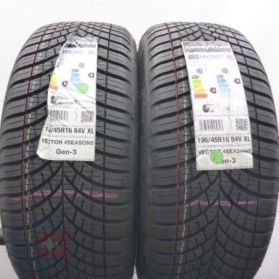 195 45 17 2x GOODYEAR 195/45 R17 84V XL Vector 4Seasons Gen-3 Ganzjahresreifen 2022 VOLL 