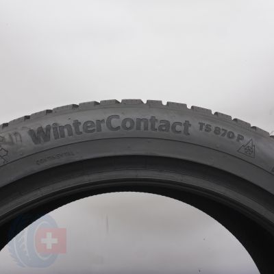 8. 225 45 18 4x CONTINENTAL 225/45 R18 95V XL WinterContact Ts870P Winterreifen 2021, 2022 7-7,2mm