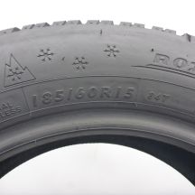 5. 185 60 15 2x DUNLOP 185/60 R15 84T Winter Response-2 Winterreifen 2024 7,3-7,4mm
