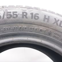 6. 225 55 16 2x CONTINENTAL 225/55 R16 99H XL WinterContact TS 870 P Winterreifen 2023 VOLL WIE NEU  