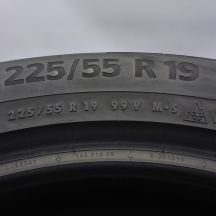 7.  225 55 19 2x CONTINENTAL 225/55 R19  99V WinterContact TS 870 P Winterreifen 2022 8mm 