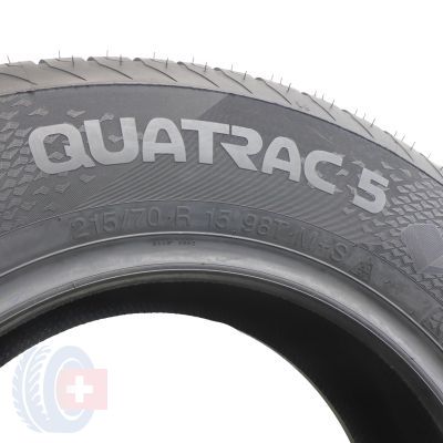 6. 2 x VREDESTEIN 215/70 R15 98T Quatrac 5 Ganzjahresreifen 2018 VOLL  6. 2 x VREDESTEIN 215/70 R15 98T Quatrac 5 Ganzjahresreifen 2018 VOLL