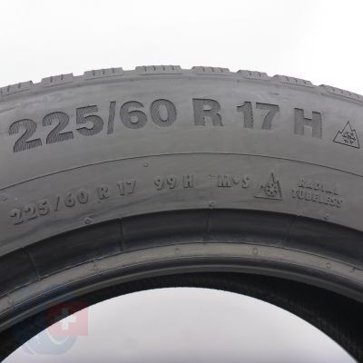 4. 225 60 17 1x CONTINENTAL 225/60 R17 99H WinterContact TS 850 P Winterreifen 2022 7,5mm