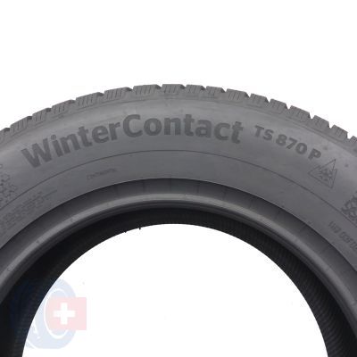 4. 245 65 17 1x CONTINENTAL 245/65 R17 111H XL WinterContact TS 870 P Winterreifen 2022 VOLL WIE NEU