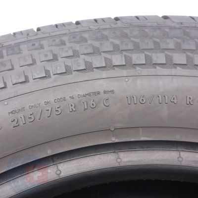 5. 215 75 16C 4x CONTINENTAL 215/75 R16C 116/114R VanContact Ultra Sommerreifen 2024 9-9,2mm