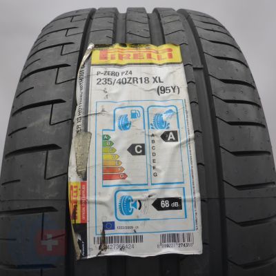 235 40 18 1x PIRELLI 235/40 R18 95Y XL P Zero Sommerreifen 2019 VOLL WIE NEU 