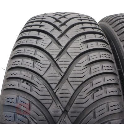 2. 2 x KLEBER 195/65 R15 91T Krisalp HP3 Winterreifen 2022 WIE NEU 7,2mm