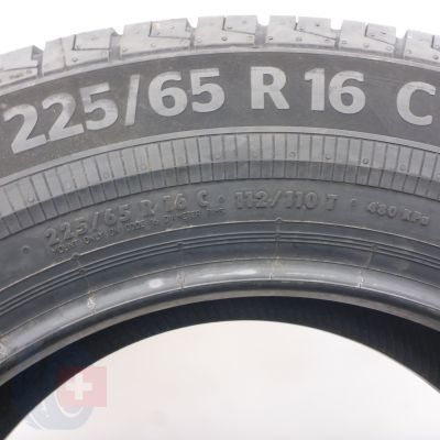 6.  225 65 16C 2x CONTINENTAL 225/65 R16C 112/110T VanContact Eco Sommerreifen 2022 VOLL WIE NEU   6.  225 65 16C 2x CONTINENTAL 225/65 R16C 112/110T VanContact Eco Sommerreifen 2022 VOLL WIE NEU