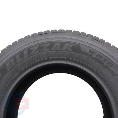 7. 225 75 16C 2x BRIDGESTONE 225/75 R16C 121/120R Blizzak W810 Winterreifen 2018 8,2-7,5mm