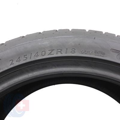 4. 245 40 18 1x DUNLOP 245/40 R18 97Y XL Sport Maxx RT M0 Sommerreifen 2021 7mm  WIE NEU 