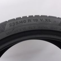 6. 235 40 19 4x CONTINENTAL 235/40 R19 96V XL WinterContact TS 850 P Winterreifen 2016 7,2-7,5mm