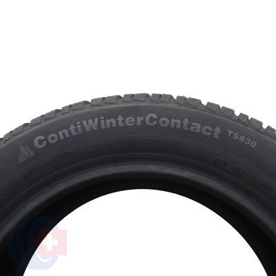 7. 205 55 16 2x CONTINENTAL 205/55 R16 91H ContiWinterContact TS830 Winterreifen 2010 VOLL Ungebraucht