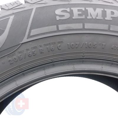 4. 205 65 16C 1x SEMPERIT 205/65 R16C 107/105T Van-Grip3 Winterreifen 2024 WIE NEU 7,8mm