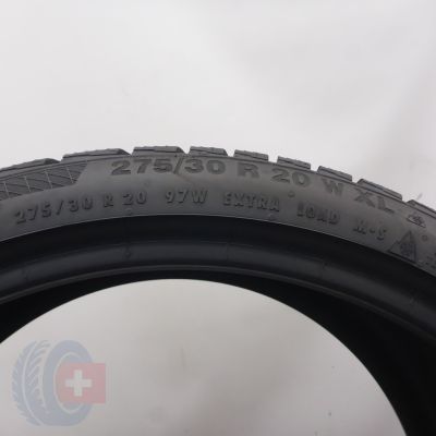 6.  275 30 20 4x CONTINENTAL 275/30 R20 97W XL WinterContact TS 850 P R01 Winterreifen 2024 7,2-6,2mm