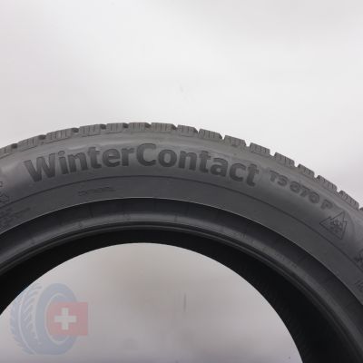 4. 245 50 18 1x CONTINENTAL 245/50 R18 104V XL WinterContact TS 870 P Winterreifen 2023 VOLL WIE NEU 