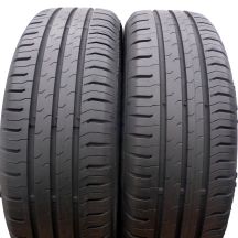2 x CONTINENTAL 185/65 R15 92T XL ContiEcoContact 5 Sommerreifen 2018 6,8-7mm