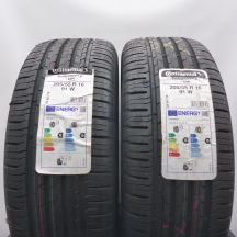 205 55 16 2x Continental 205/55 R16 91W EcoContact 6 RFT BMW Sommerreifen 2022 VOLL 