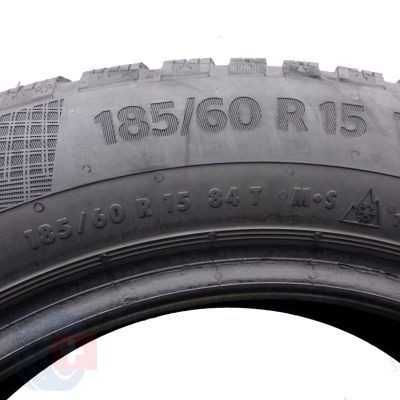 4. 2 x CONTINENTAL 185/60 R15 84T WinterContact TS860 Winterreifen 2019 6,8-7,8mm