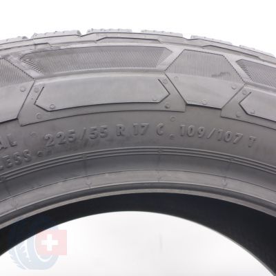 4. 225 55 17C 1x CONTINENTAL 225/55 R17C 109/107T VanContact Winter Winterreifen 2020 VOLL