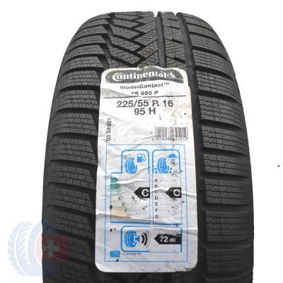 225 55 16 1x CONTINENTAL 225/55 R16 95H WinterContact TS 850 P Winterreifen 2017 Ungebraucht   