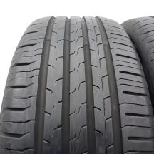 2. 205 55 16 2x CONTINENTAL 205/55 R16 91V EcoContact6 Sommerreifen 6mm 2019/20