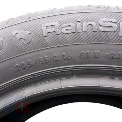 7. 205 55 16 4x UNIROYAL 205/55 R16 91V Rain Sport 3 Sommerreifen 2019 VOLL WIE NEU
