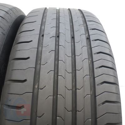 2. 4 x CONTINENTAL 215/60 R17 96H ContiEcoContact 5 Sommerreifen DOT20 6,8mm