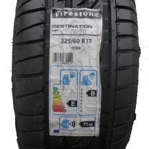 2. 1 x FIRESTONE 225/60 R17 99H Destination HP Sommerreifen  2018 VOLL WIE NEU