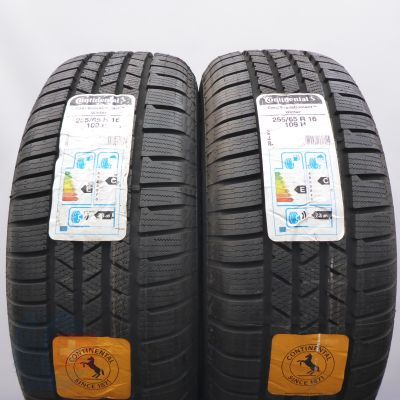 255 65 16 2x CONTINENTAL 255/65 R16 109H ContiCrossContact Winter Winterreifen 2019 WIE NEU VOLL