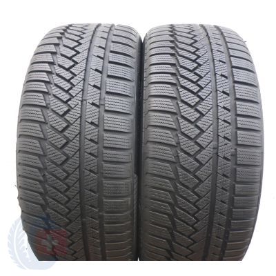 4. 4 x CONTINENTAL 225/45 R18 95V XL Contact TS 850 P Winterreifen 2015  7.5-8mm WIE NEU