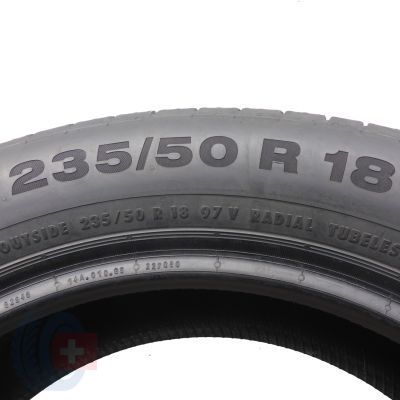 5. 4 x CONTINENTAL 235/50 R18 97V M0 ContiSportContact 5 SUV Sommerreifen 2016 7mm