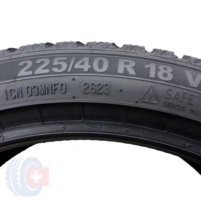 4. 2 x SEMPERIT 225/40 R18 92V XL Speed-Grip 5 Winterreifen 2023 WIE NEU 7,7mm