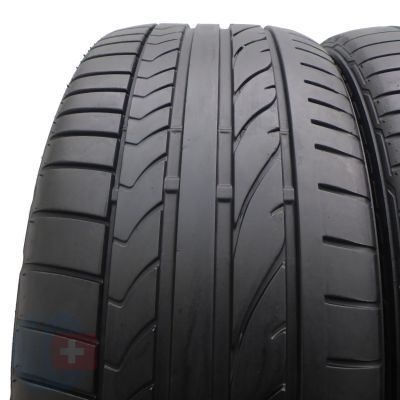 2. 2 x BRIDGESTONE 245/40 R20 95Y Potenza RE 050A Sommerreifen 2008/09 5,6-6mm