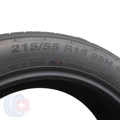 7. 2 x KUMHO 215/55 R18 95H Ecsta HS51 Sommerreifen 2022  7mm