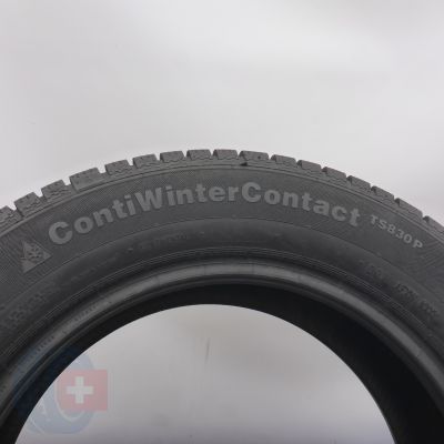 3. 205 60 16 1x CONTINENTAL 205/60 R16 96H XL ContiWinterContact TS830 P SEAL Winterreifen 2021 8mm