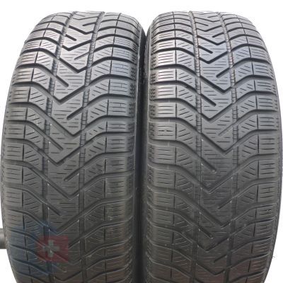 3. 4 x PIRELLI 195/55 R16 87H RUNFLAT SnowControl Serie 3 Winter 210 Winterreifen 2014 5,5-7mm