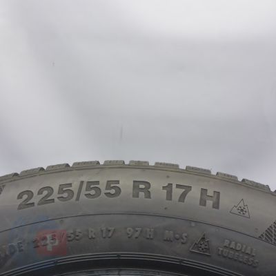 6. 225 55 17 4x CONTINENTAL 225/55 R17  97H XL WinterContact TS 850 P M0 BMW  Winterreifen 2022 Ungebraucht  