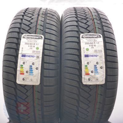 3. 255 65 17 4x CONTINENTAL 255/65 R17 110H WinterContact TS 850 Suv Winterreifen 2022 VOLL