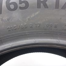 6. 215/65 R17 4x CONTINENTAL 215/65 R17 99H EcoContact 6 A0 Sommerreifen 2021  VOLL WIE  NEU