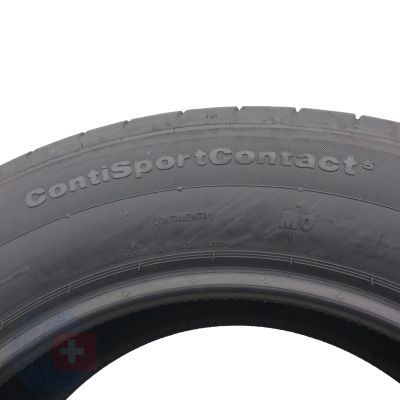 7. 2 x CONTINENTAL 255/55 R18 105W ContiSportContact 5 SUV M0 Sommerreifen 2018 WIE NEU VOLL