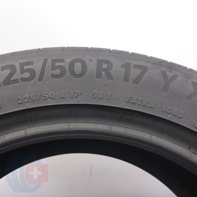 6. 225 50 17 2x CONTINENTAL 225/50 R17 98V XL PremiumContact 6 Sommerreifen 2021 6,8mm